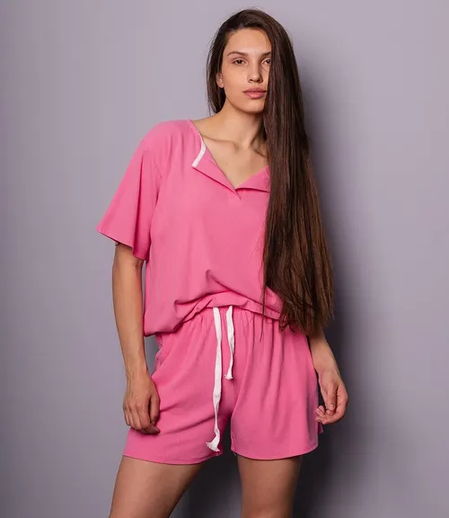 Спортивный костюм #КТ20426-1, розовый - фото 1