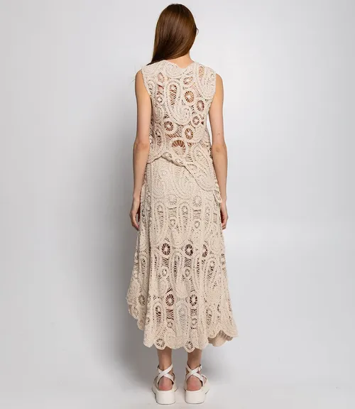 Костюм #КТ6665, бежевый