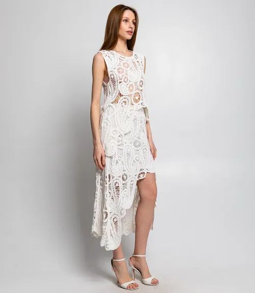 Костюм #КТ6665, белый