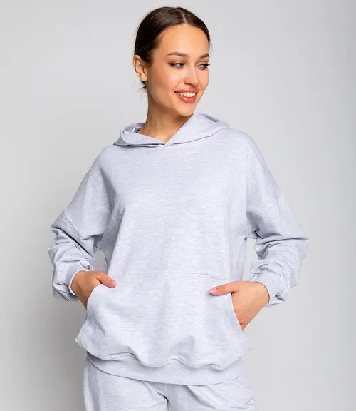 Спортивный костюм #БШ1500, светло-серый