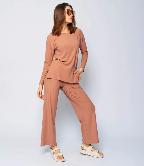 Костюм #БШ1153, коричневый - фото 2