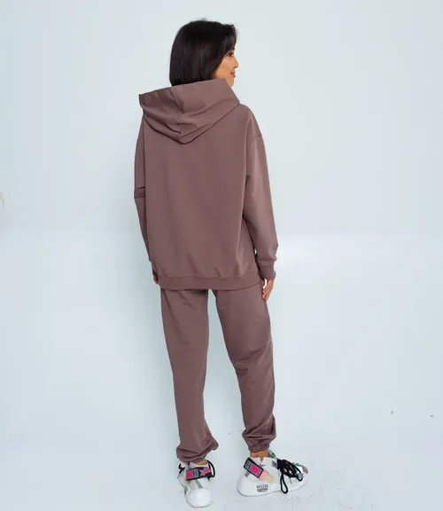 Спортивный костюм #БШ1500, коричневый - фото 4