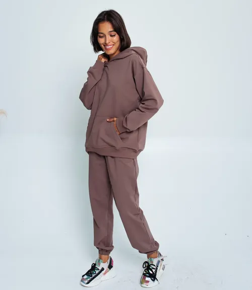 Спортивный костюм #БШ1500, коричневый - фото 5