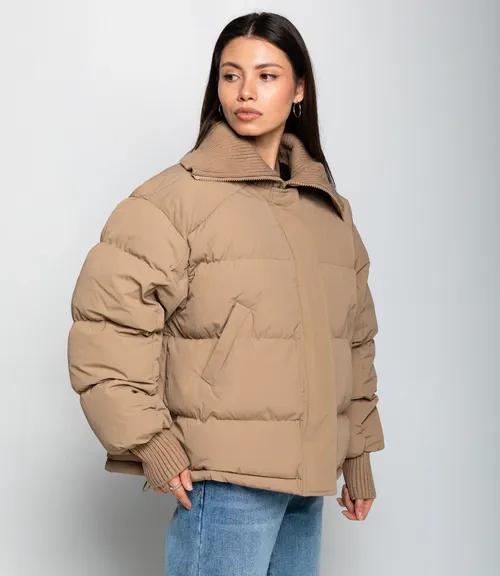 Куртка #КТ8895 (1), бежевый