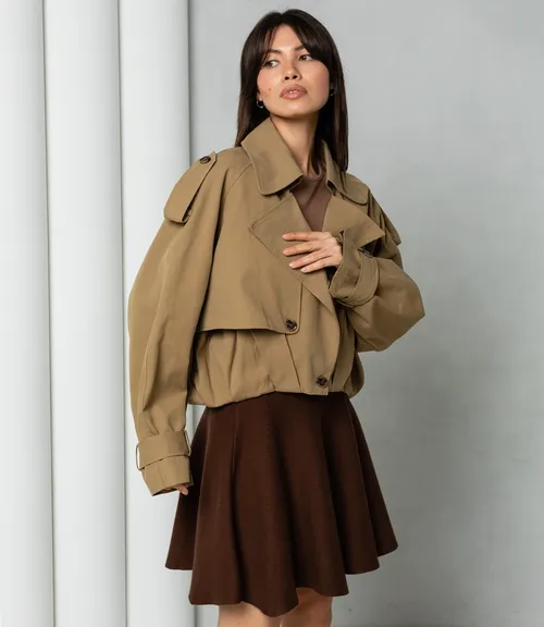 Куртка #КТ6837 (1), светлый хаки