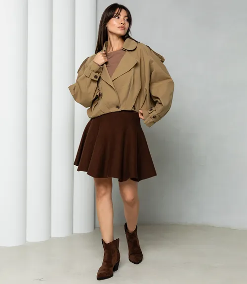 Куртка #КТ6837 (1), светлый хаки