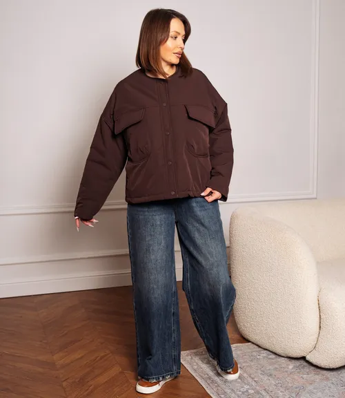 Куртка #КТ66201, шоколадный