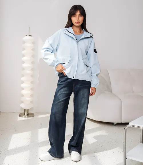 Ветровка #КТ6667, голубой