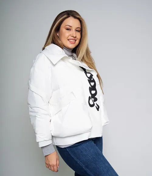 Куртка #КТ8012 (2), белый