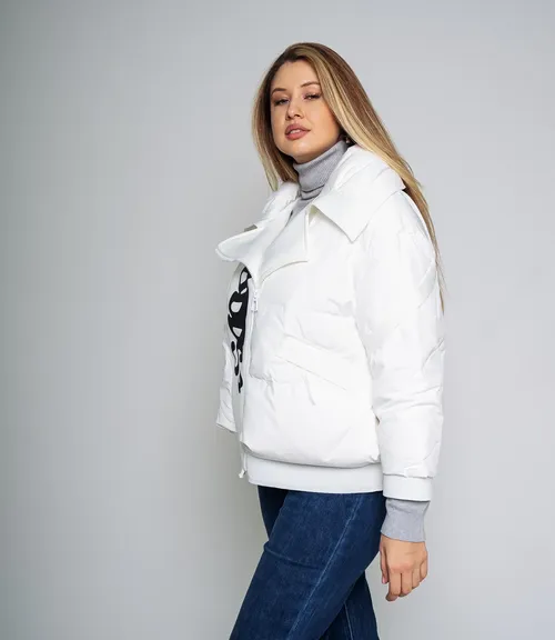 Куртка #КТ8012 (2), белый