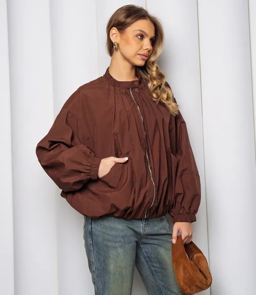 Бомбер #КТ8330 (3), шоколадный