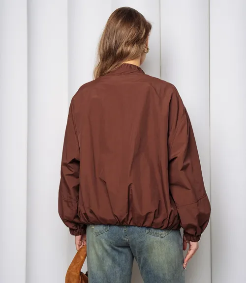 Бомбер #КТ8330 (3), шоколадный
