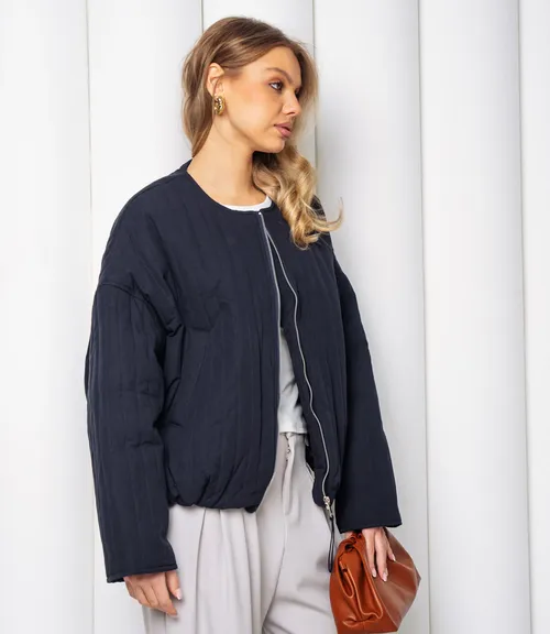 Куртка #КТ66163, тёмно-синий