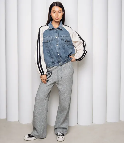 Куртка #КТ612 (5), молочный голубой