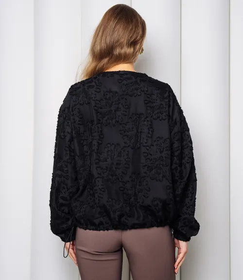 Бомбер #КТ8522 (3), чёрный