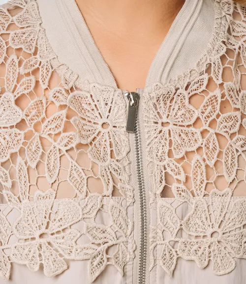 Бомбер #КТ2515 (2), бежевый