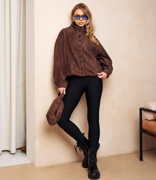 Куртка #КТ66129, шоколадный