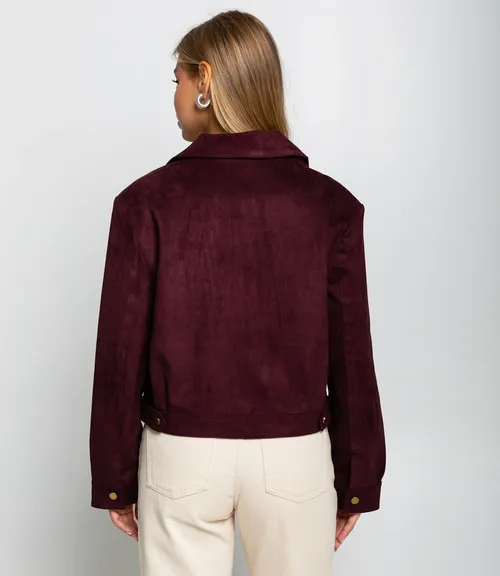 Куртка #КТ628808, бордовый