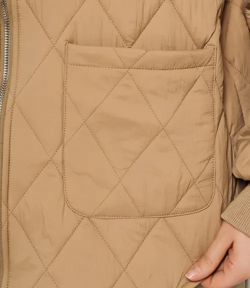 Куртка #КТ733, песочный