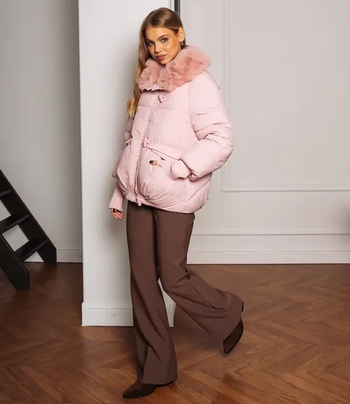 Куртка #КТ8805 (8), пудровый