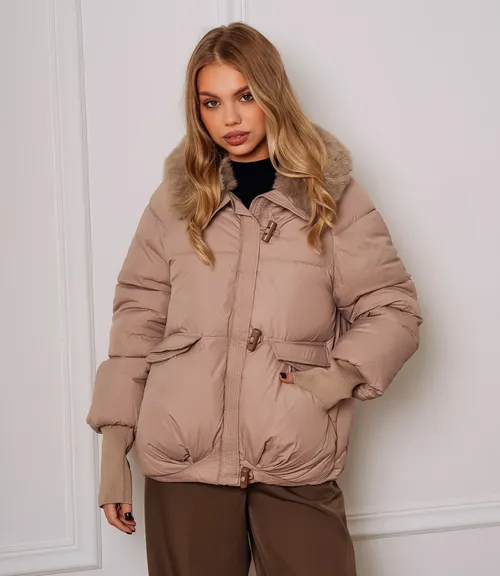 Куртка #КТ8805 (8), бежевый