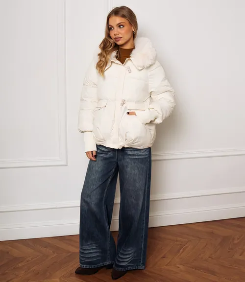 Куртка #КТ8805 (8), молочный