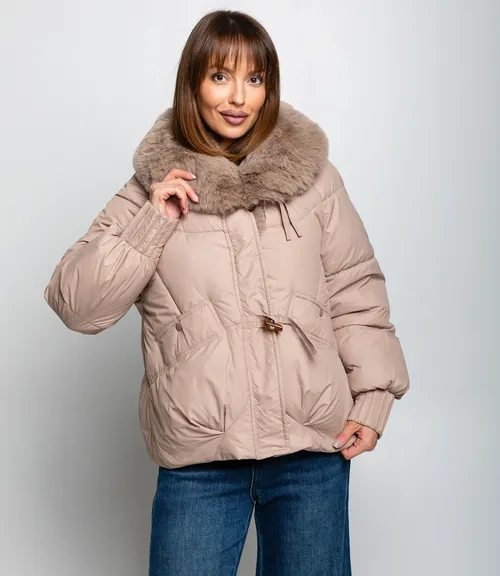 Куртка #КТ8802 (7), бежевый