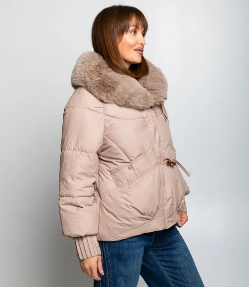 Куртка #КТ8802 (7), бежевый
