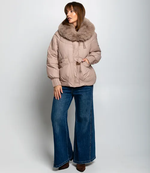 Куртка #КТ8802 (7), бежевый