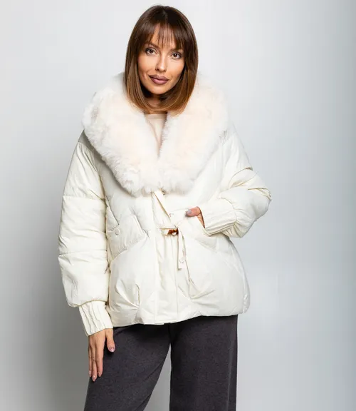 Куртка #КТ8802 (7), молочный