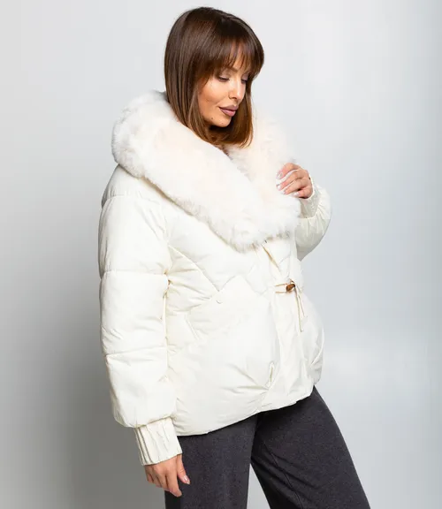 Куртка #КТ8802 (7), молочный