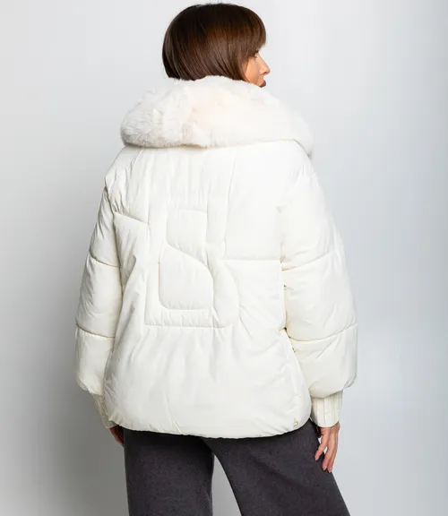 Куртка #КТ8802 (7), молочный