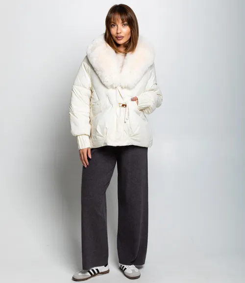 Куртка #КТ8802 (7), молочный