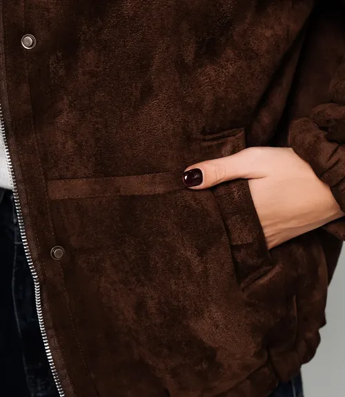 Дублёнка #КТ2232 (3), шоколадный