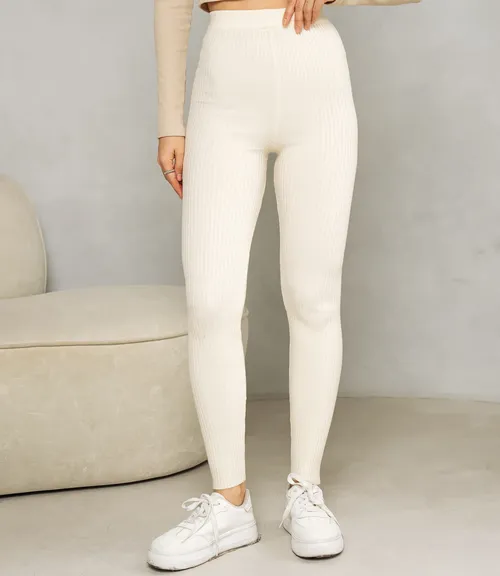 Леггинсы #КТ157 (1), кремовый