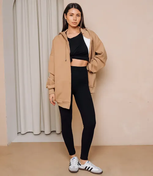 Леггинсы #КТ157 (1), чёрный