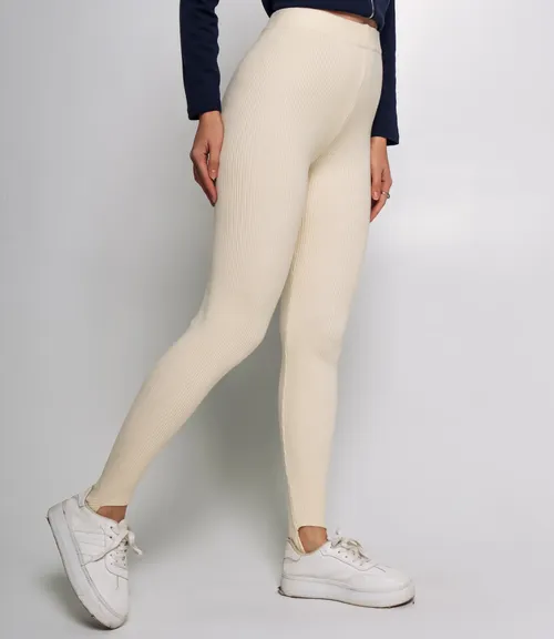 Леггинсы #КТ7002 (1), кремовый