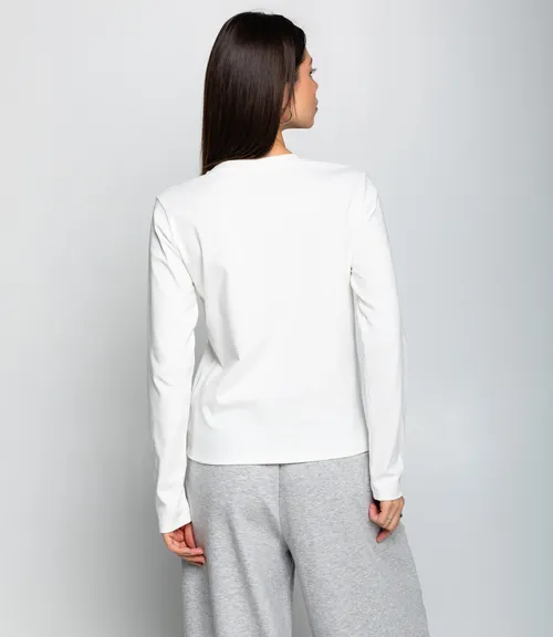 Лонгслив #КТ8923 (3), молочный