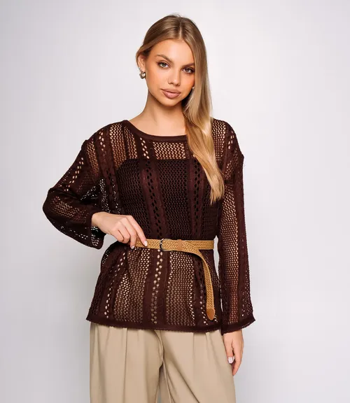 коричневый