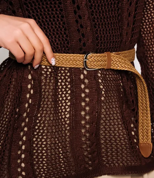 Лонгслив+топ #КТ2983, шоколадный