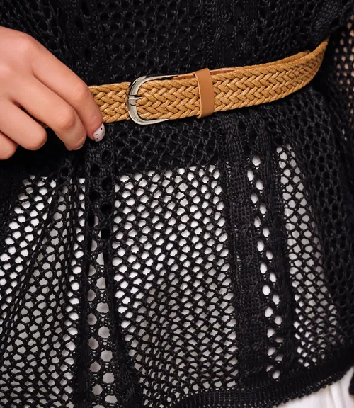 Лонгслив+топ #КТ2983, чёрный