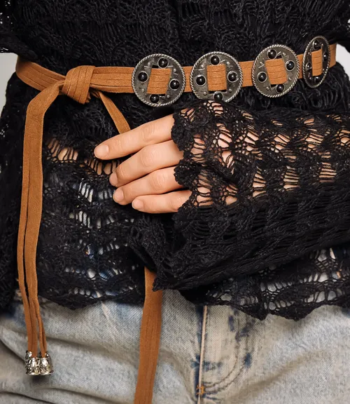 Лонгслив+топ #КТ2979, чёрный