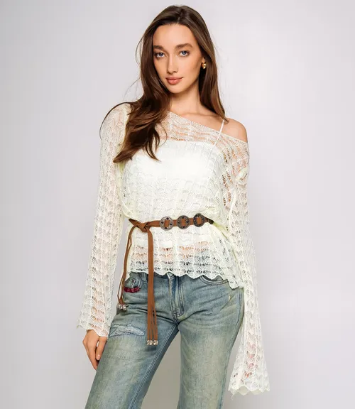 Лонгслив+топ #КТ2979, лайм