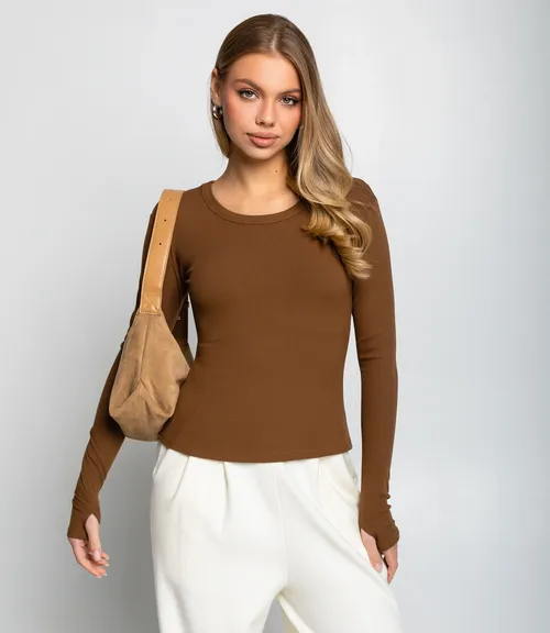 коричневый