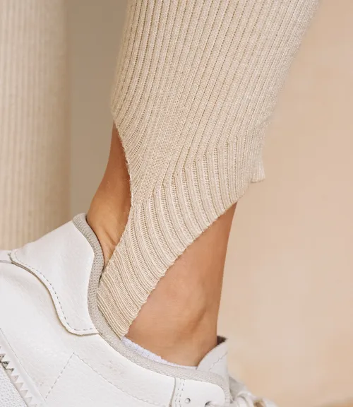 Леггинсы #КТ7002 (1), бежевый