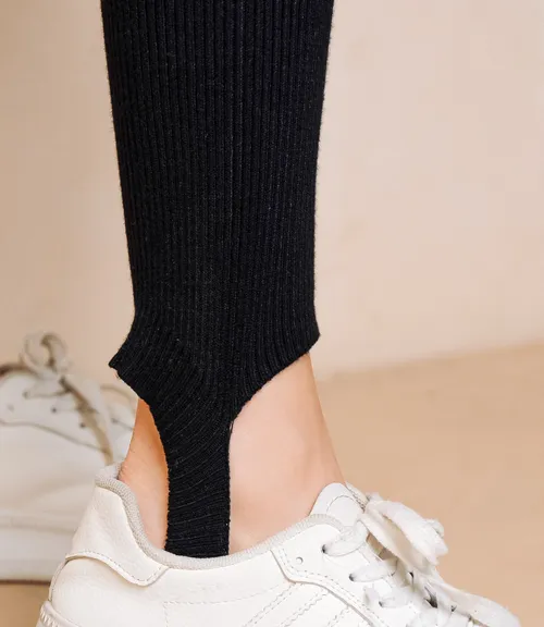 Леггинсы #КТ7002 (1), чёрный