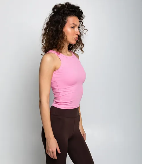 Майка #ОКТ1648, розовый