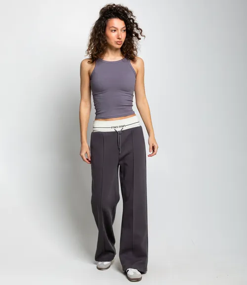 Майка #ОКТ1648, тёмно-серый