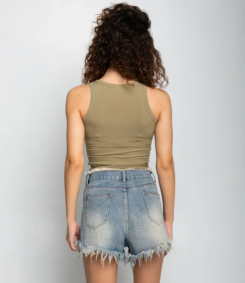 Майка #ОКТ1648, хаки