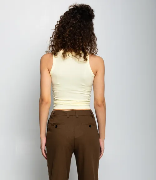 Майка #ОКТ1648, светло-жёлтый